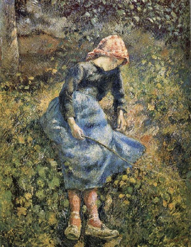 Camille Pissarro girls Germany oil painting art
